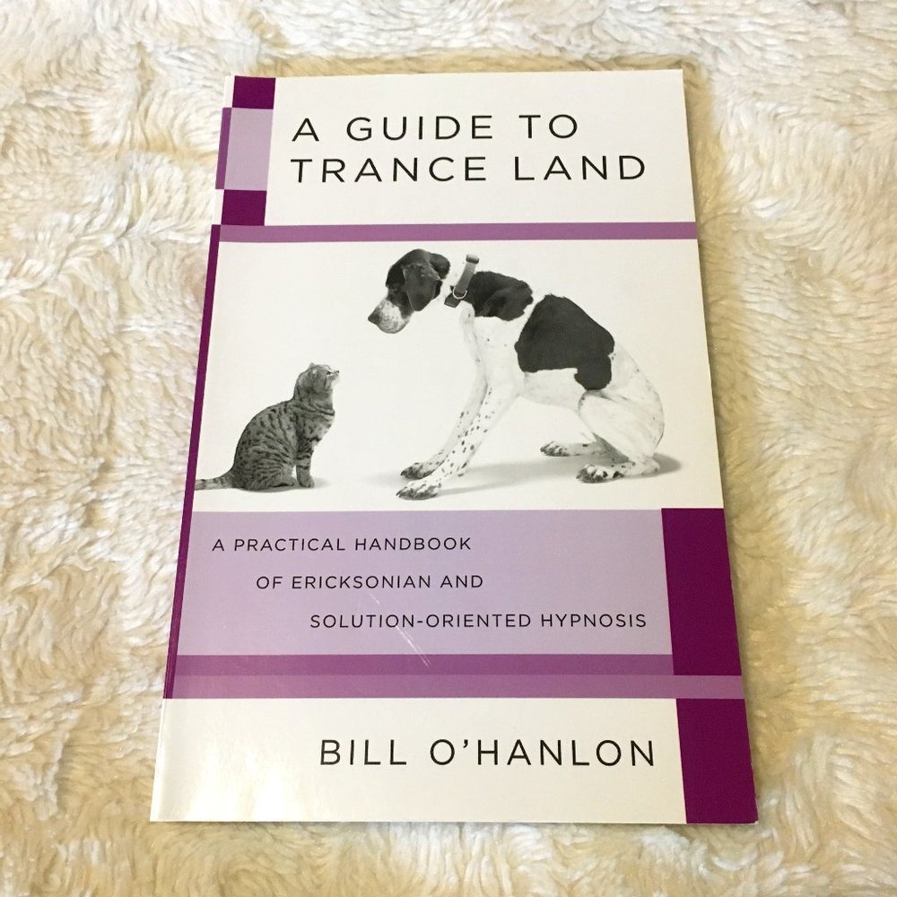 Hypnotism 'A Guide to Trance Land' Bill O'Hanlon Softcover Book